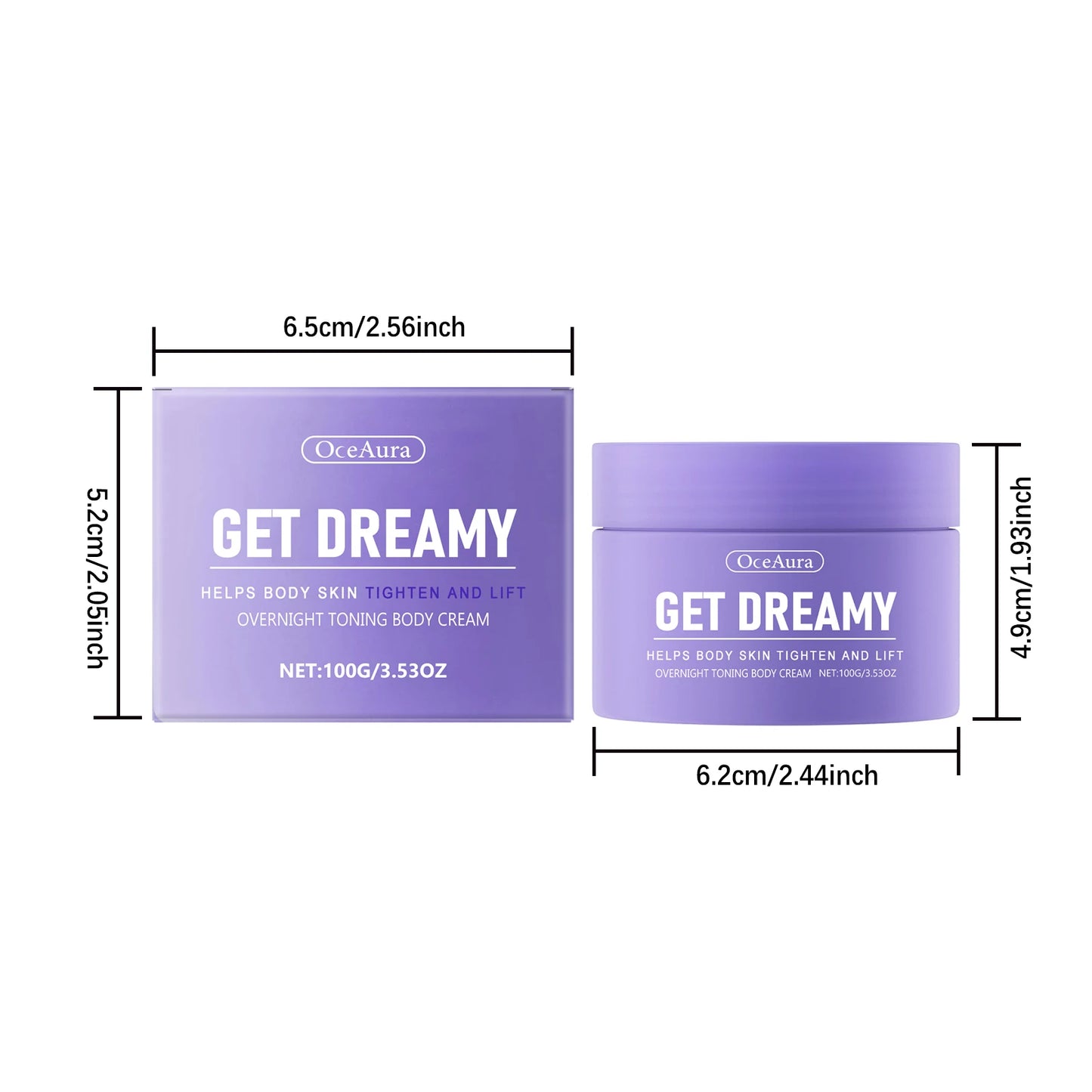 Caia™ Body Shaping Cream Lasting Moisturize Enhance Skin Elasticity Reduce Sagging Lifting Softening Slimming Body Cream