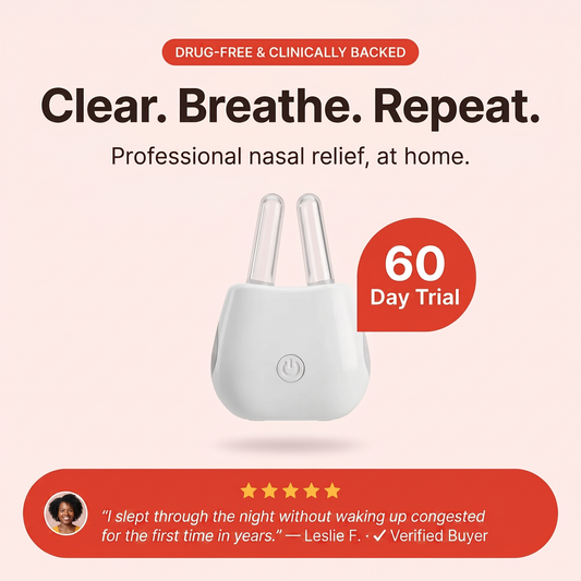 Nasal Relief Red Light Therapy Nose Plug